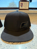 Black & Gray E SnapBack