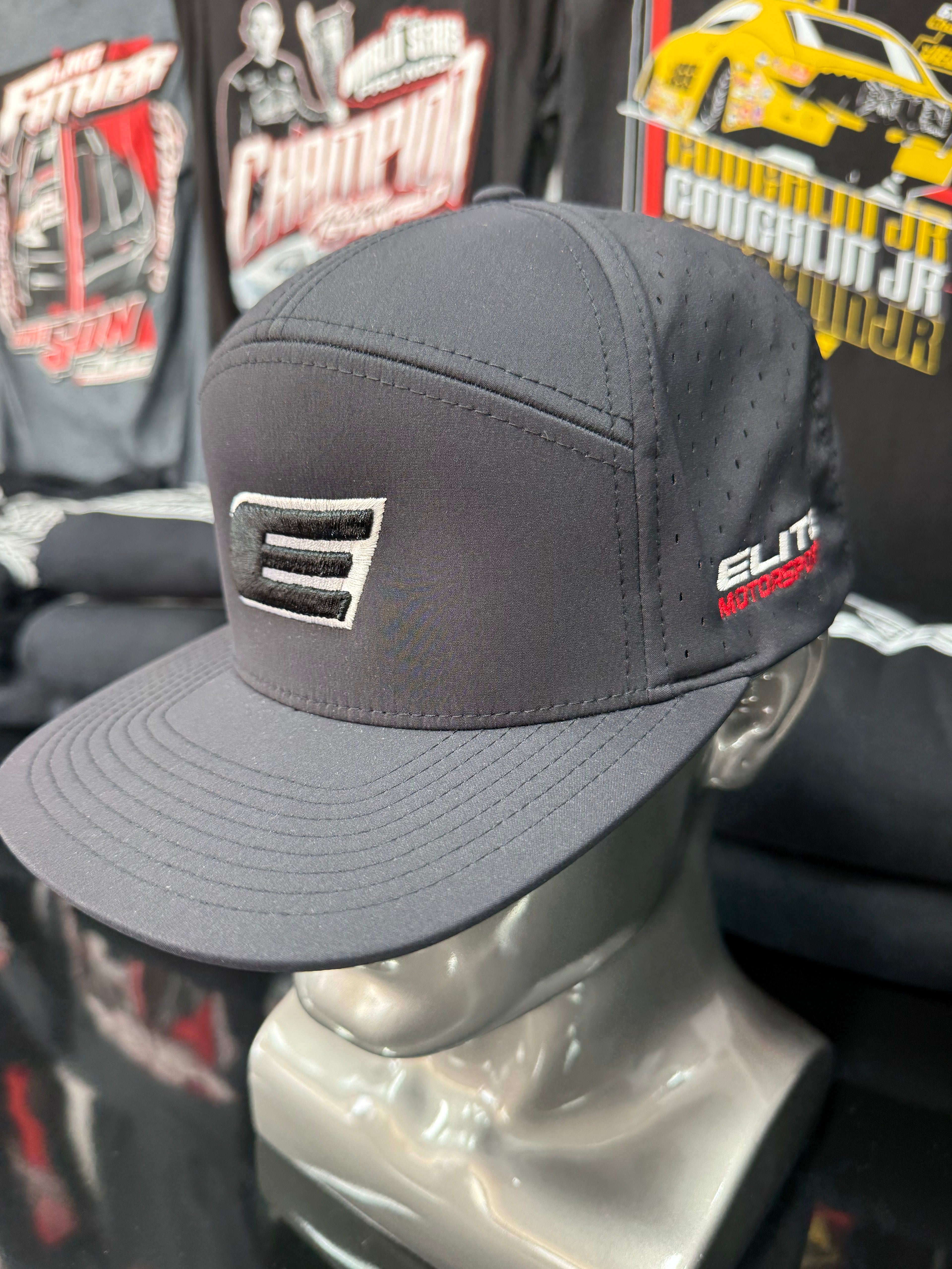 Elite Motorsports - Hat (Black Logo)