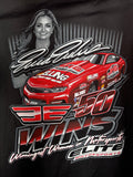 Erica - 50 Wins - Black Tshirt